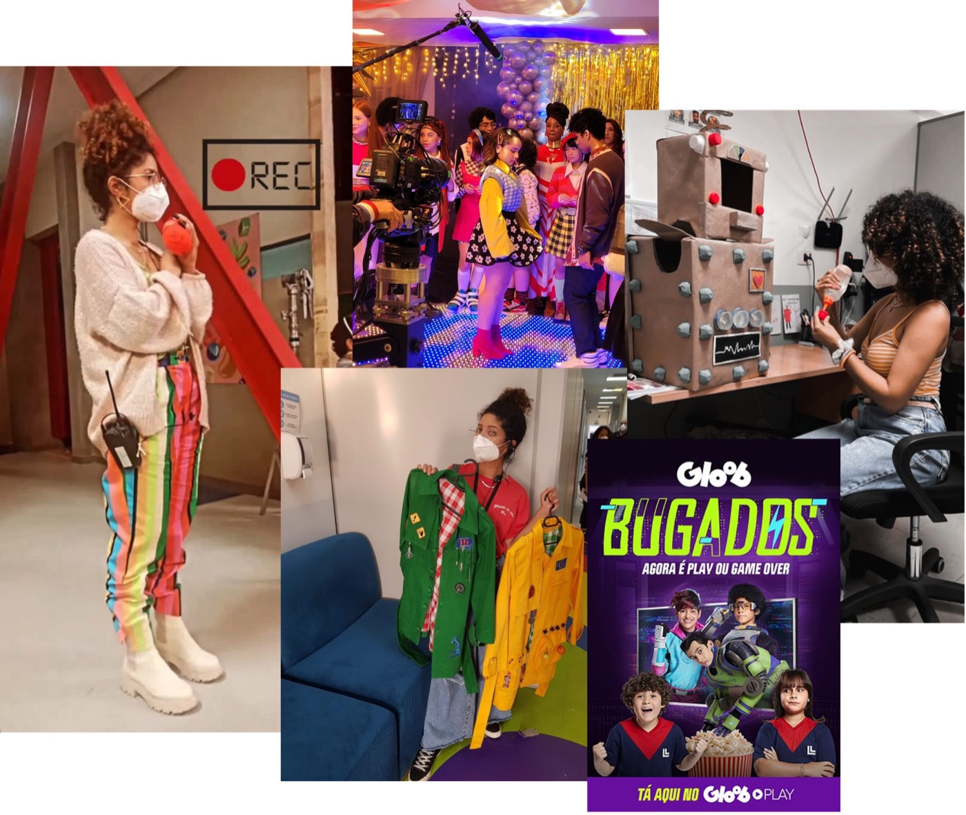 Déia costumière et styliste sur les plateaux de tournage