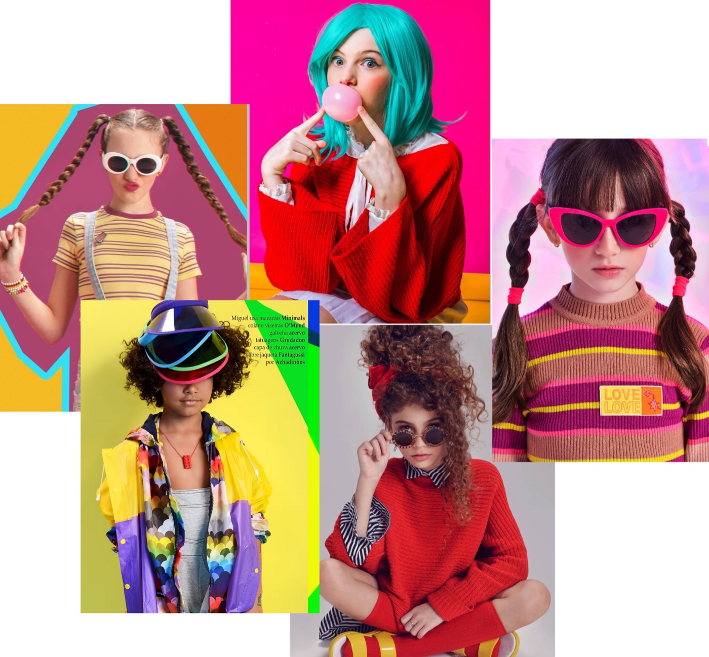 Éditoriaux mode enfant signés Déia Omena