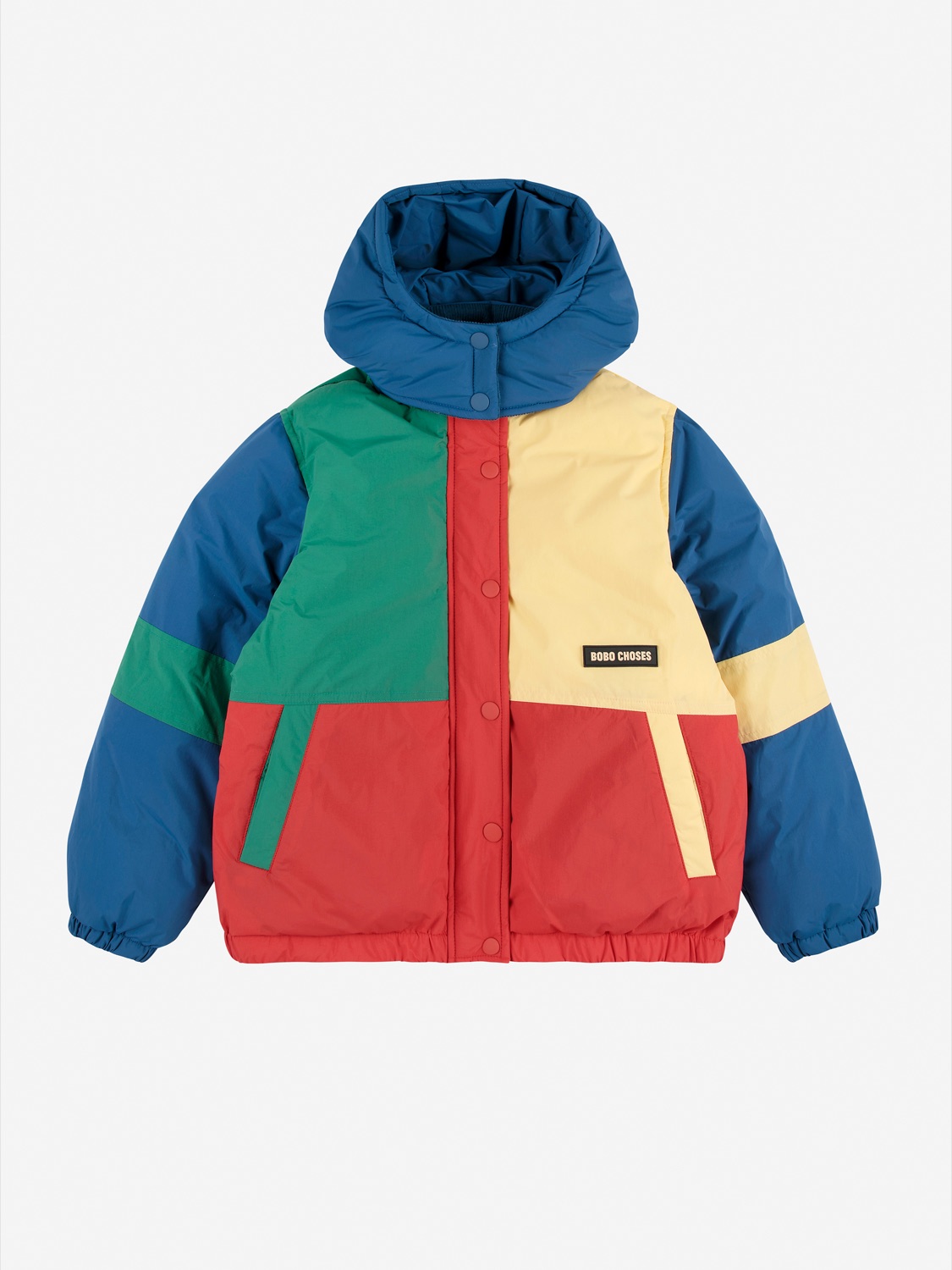 Doudoune colorblock enfant, look pluie